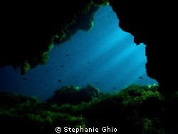 A Glimpse of Serenity - Ghar Lapsi (Lapsi Cave), Malta by Stephanie Ghio 